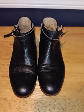 Dieppa Restrepo Leather Ankle Boots Size 9